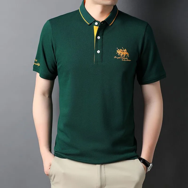 High quality  short-sleeved Polo shirt
