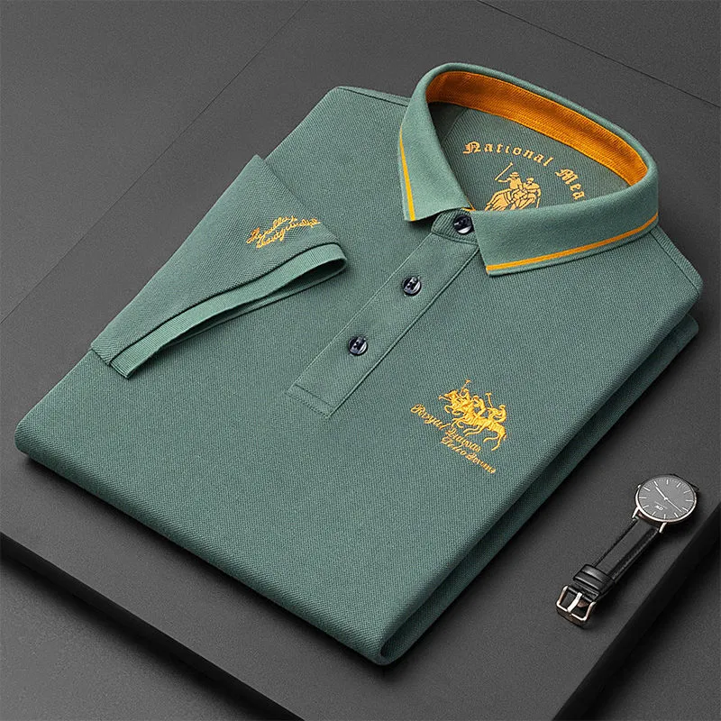 High quality  short-sleeved Polo shirt