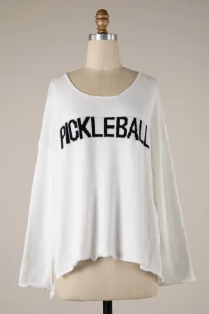 Jackie's Pickleball Sweater