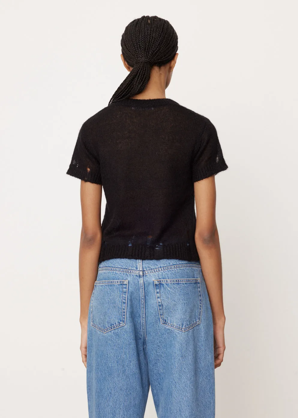 Krenda Butterfly Knit Top