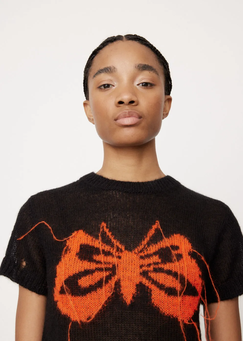 Krenda Butterfly Knit Top