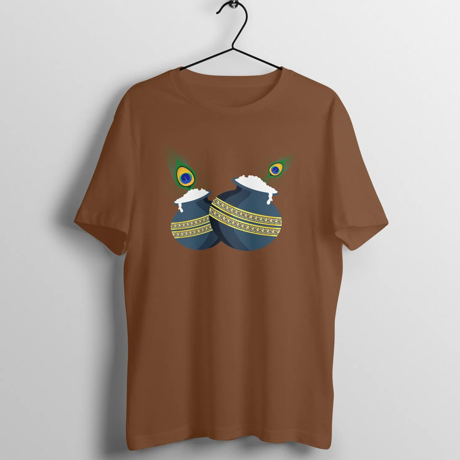 Krishna Makhan Handi Tshirt