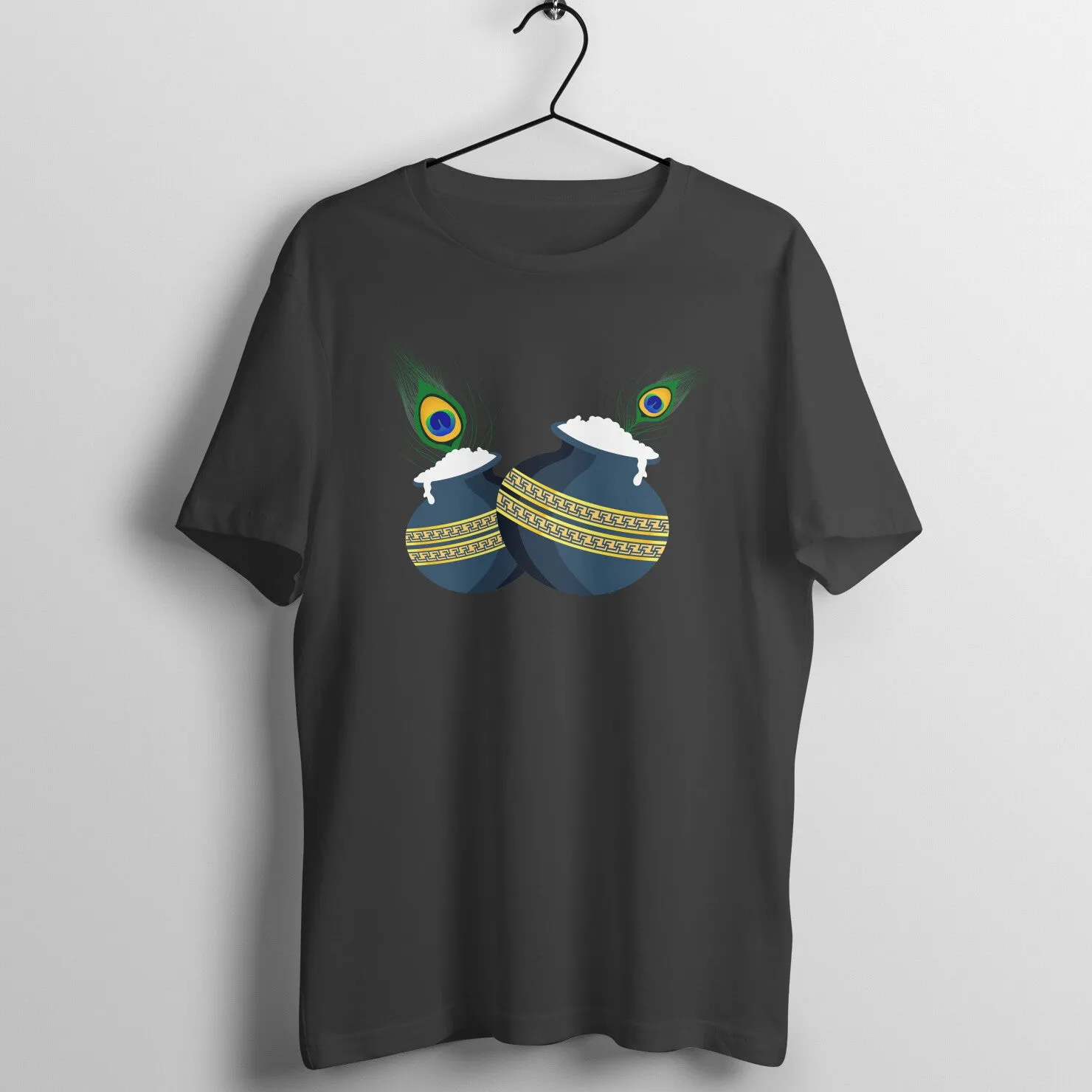 Krishna Makhan Handi Tshirt