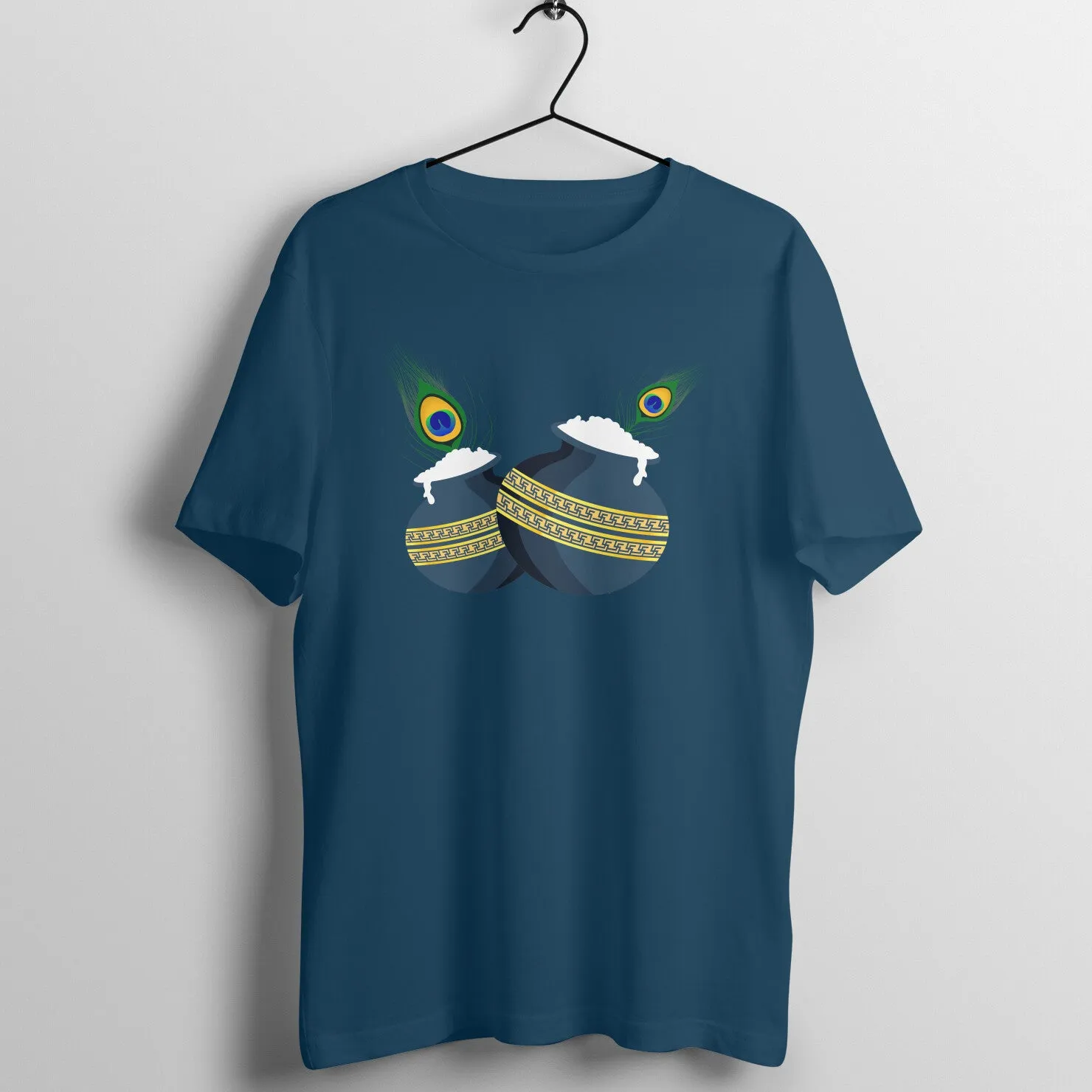 Krishna Makhan Handi Tshirt