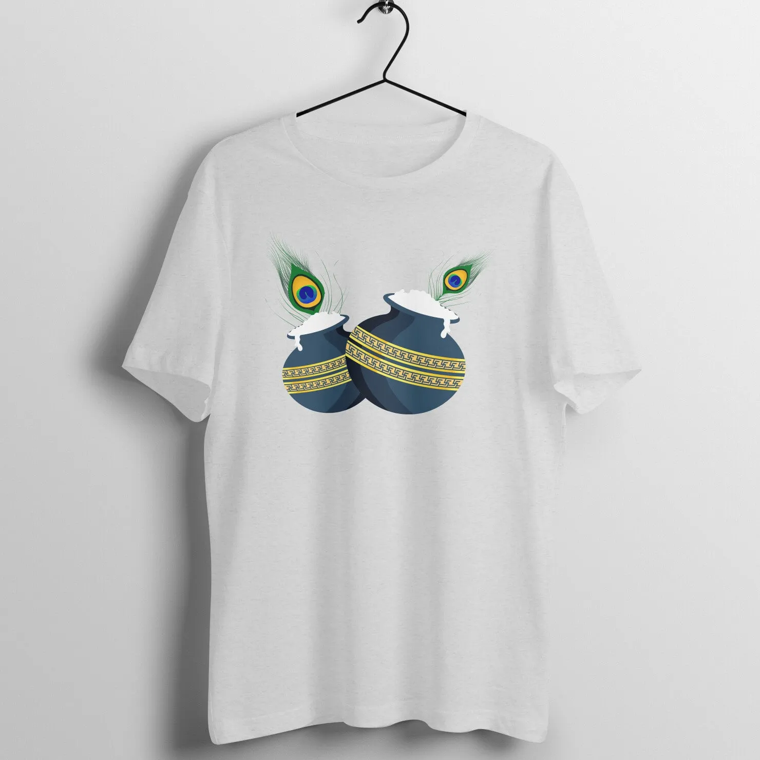 Krishna Makhan Handi Tshirt