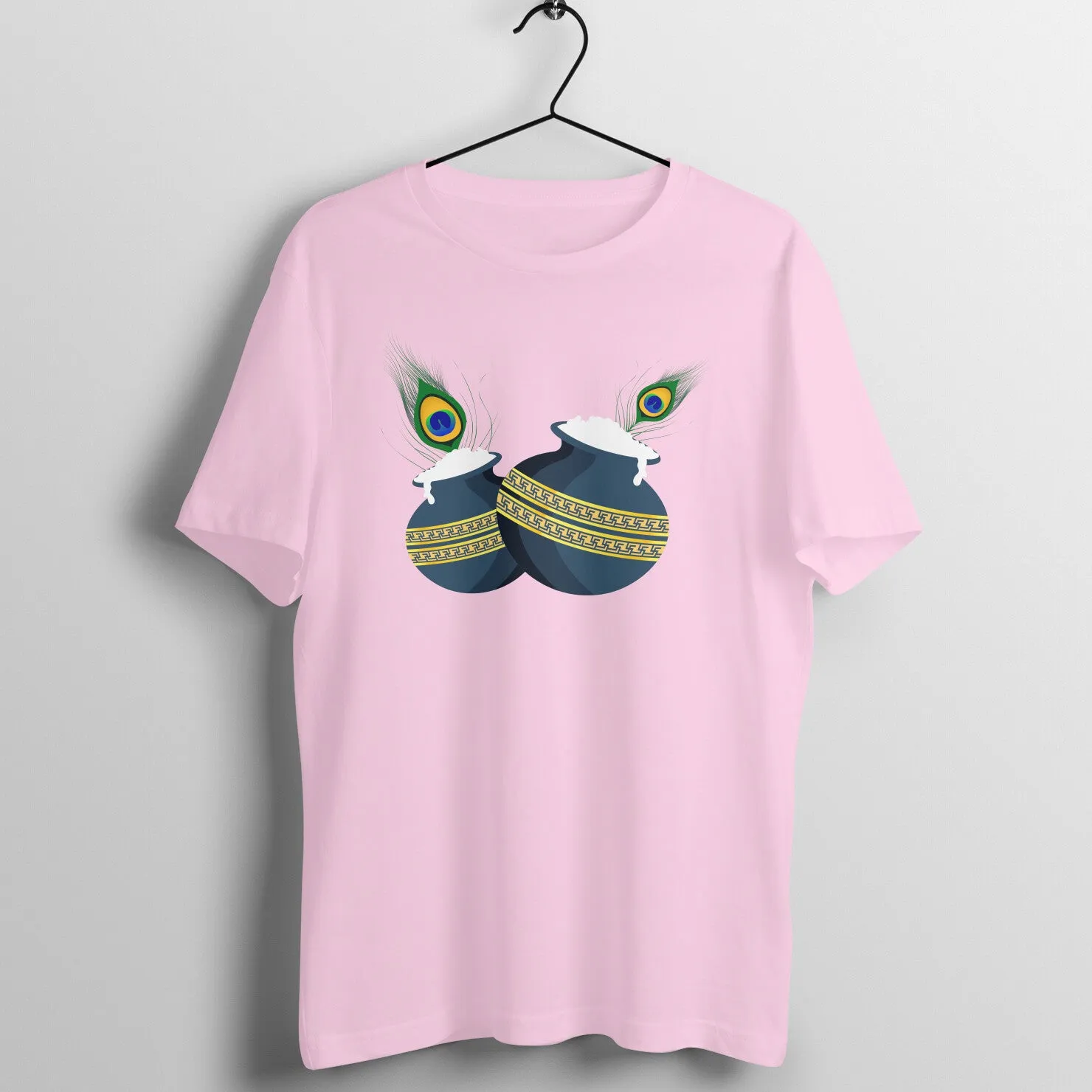 Krishna Makhan Handi Tshirt