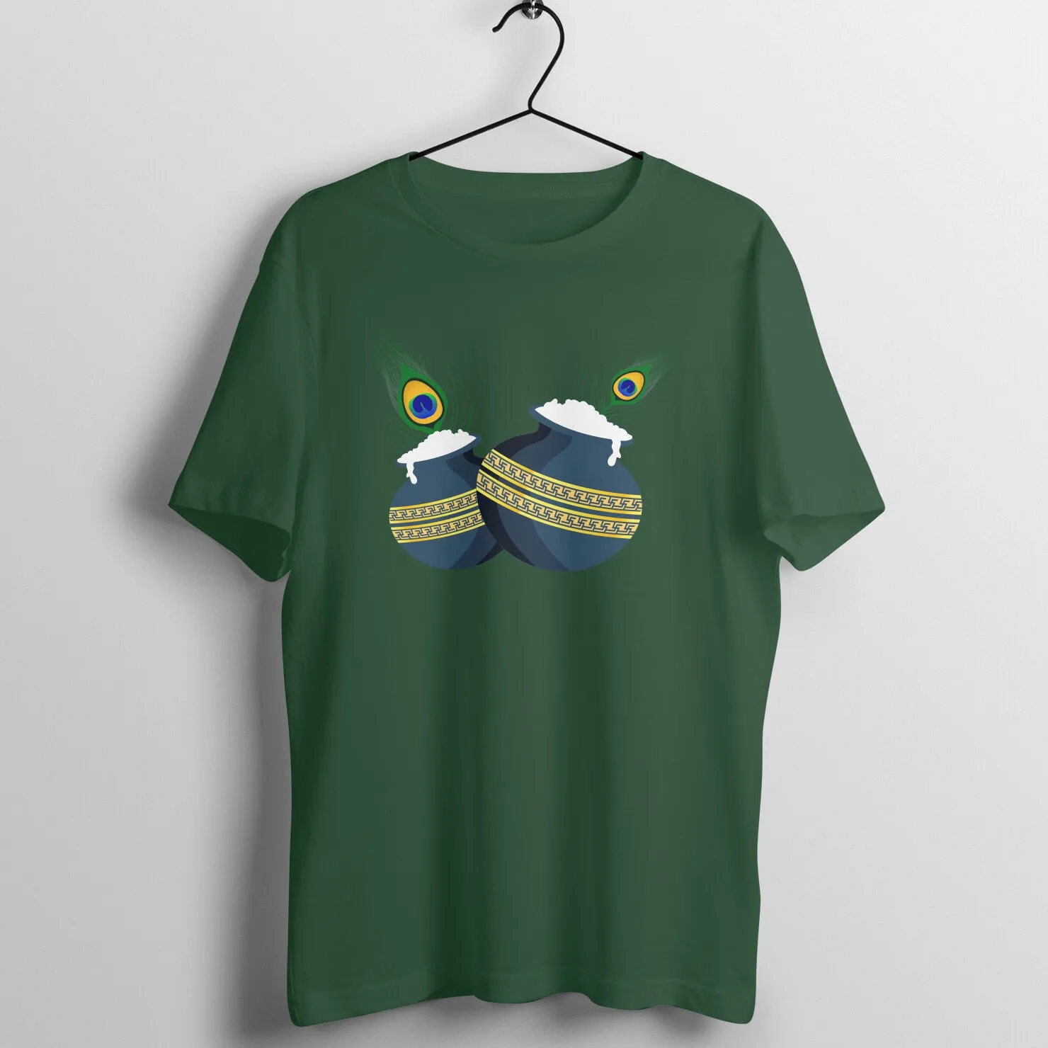 Krishna Makhan Handi Tshirt