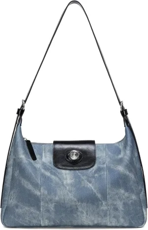LA FESTIN Leather Purse Shoulder Bag for Women Large Capacity Crossbody Hobo Designer Tote with Adjustable Strap