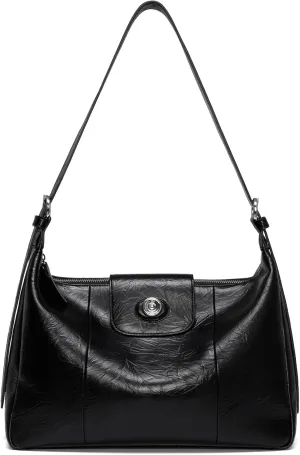 LA FESTIN Leather Purse Shoulder Bag for Women Large Capacity Crossbody Hobo Designer Tote with Adjustable Strap
