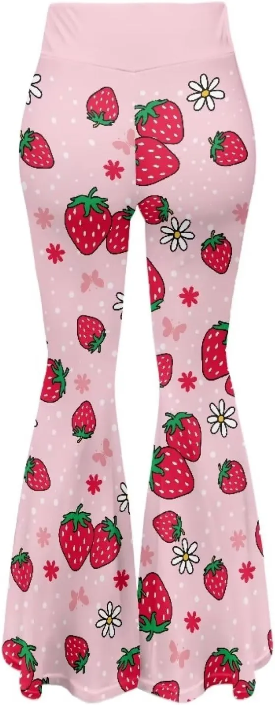 Ladies Womens Flare Leggings Flare Sweatpants Women Butt Lift