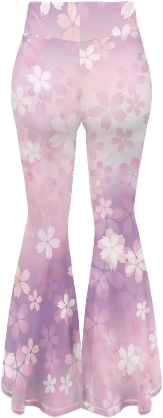 Ladies Womens Flare Leggings Flare Sweatpants Women Butt Lift