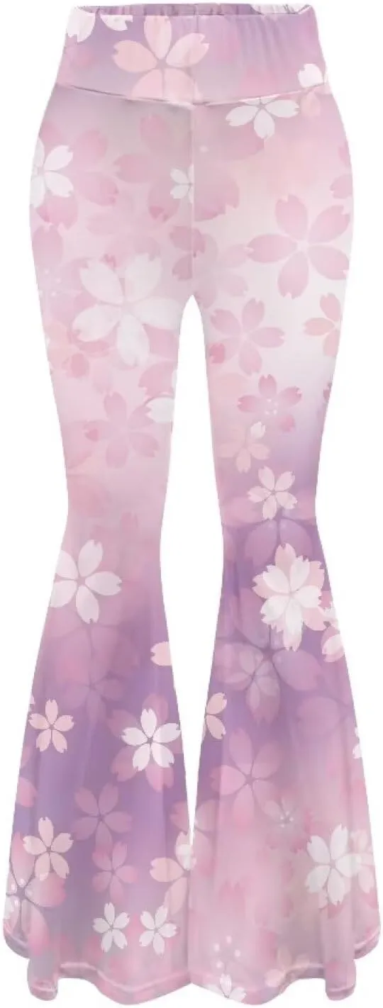 Ladies Womens Flare Leggings Flare Sweatpants Women Butt Lift