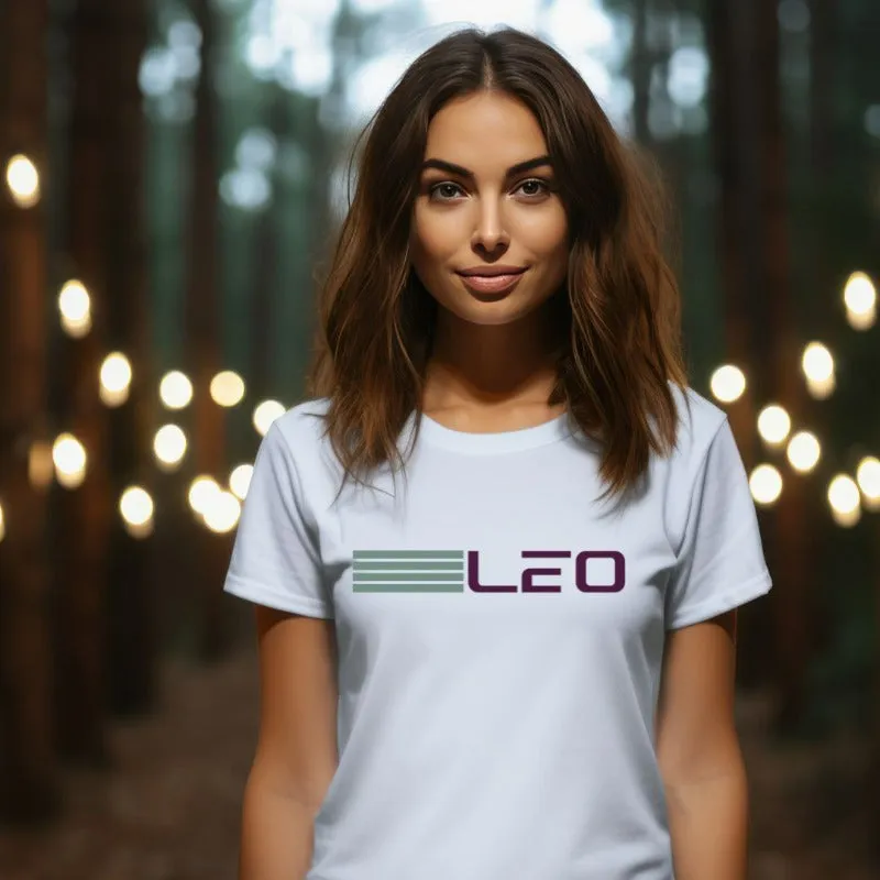 Leo Zodiac Vintage Design PNG Download