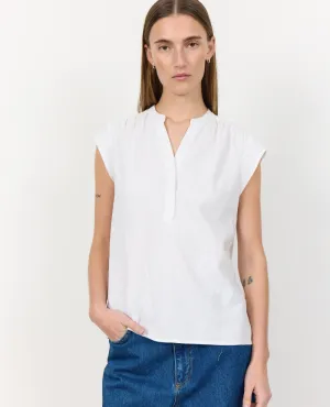 Levete Room Naja White Linen Top
