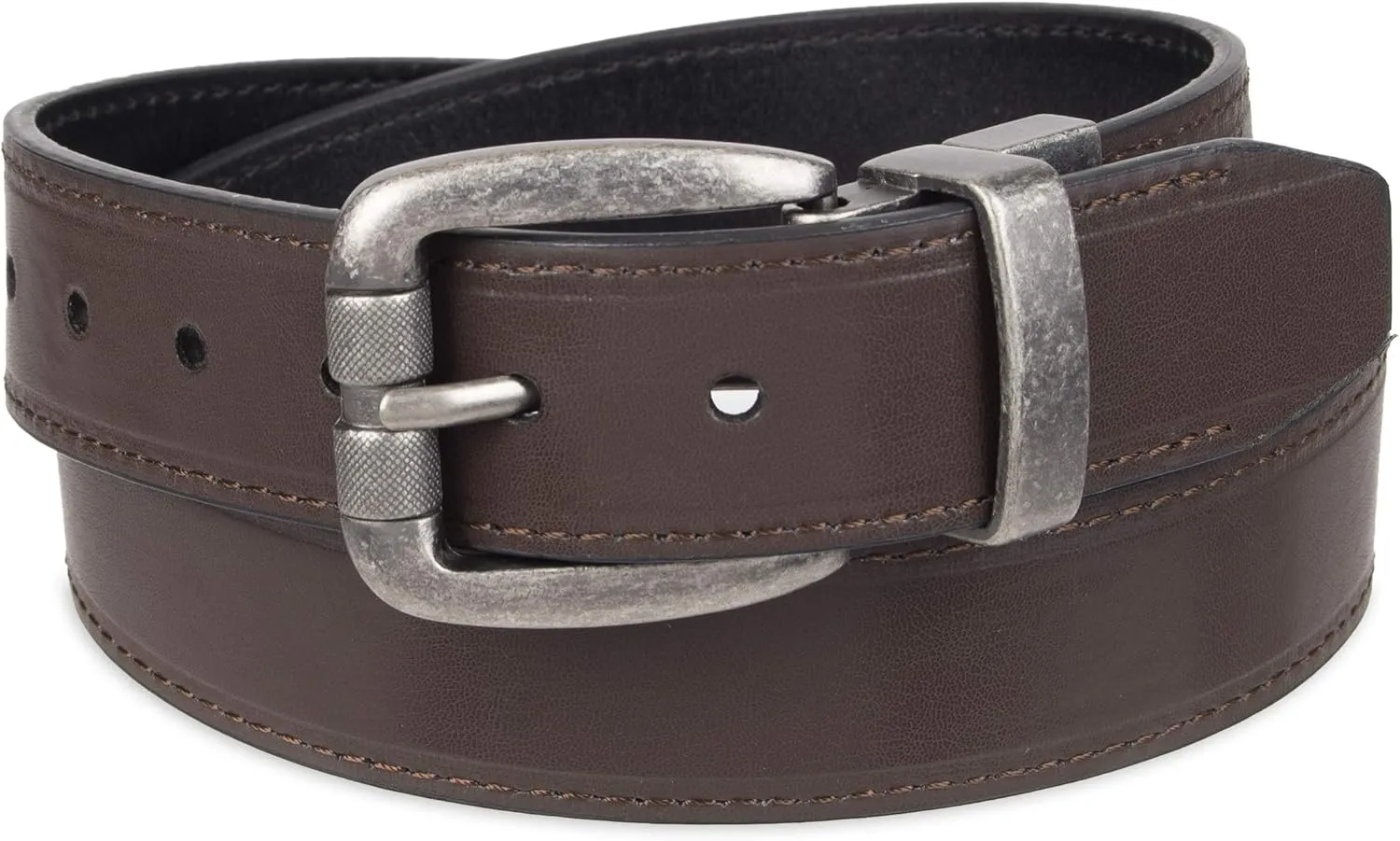 Levi's Big Kids Belt - School Friendly Casual Two-in-One Reversible Belt