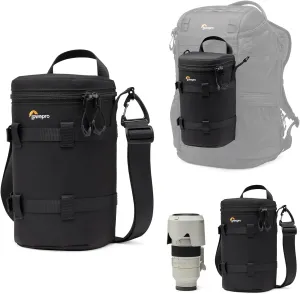 Lowepro ProTactic LCS 12 x 24 III Camera Lens Case, Camera Lens Pouch Bag, fits70-200mm F/2.8 (with hood), for DSLR,Mirrorless Cameras, Vol-2.5L Dim:9.45x4.72x4.72in, Camera Bag for Photographer/Video