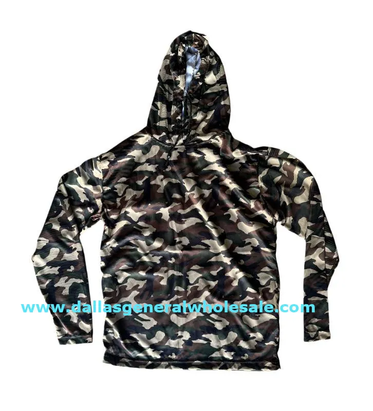 Men Camouflage Long Sleeve Work Shirts Wholesale