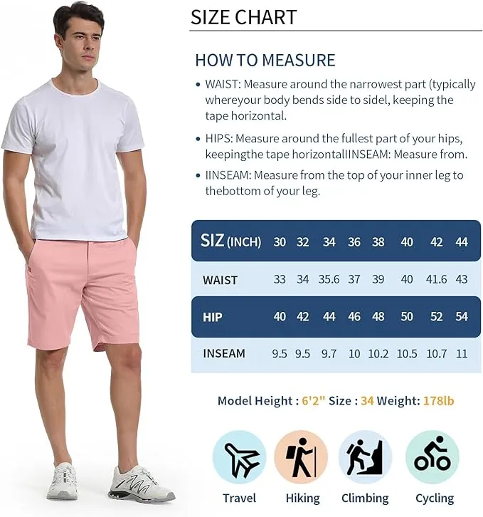 Men's Casual Summer Pink Shorts