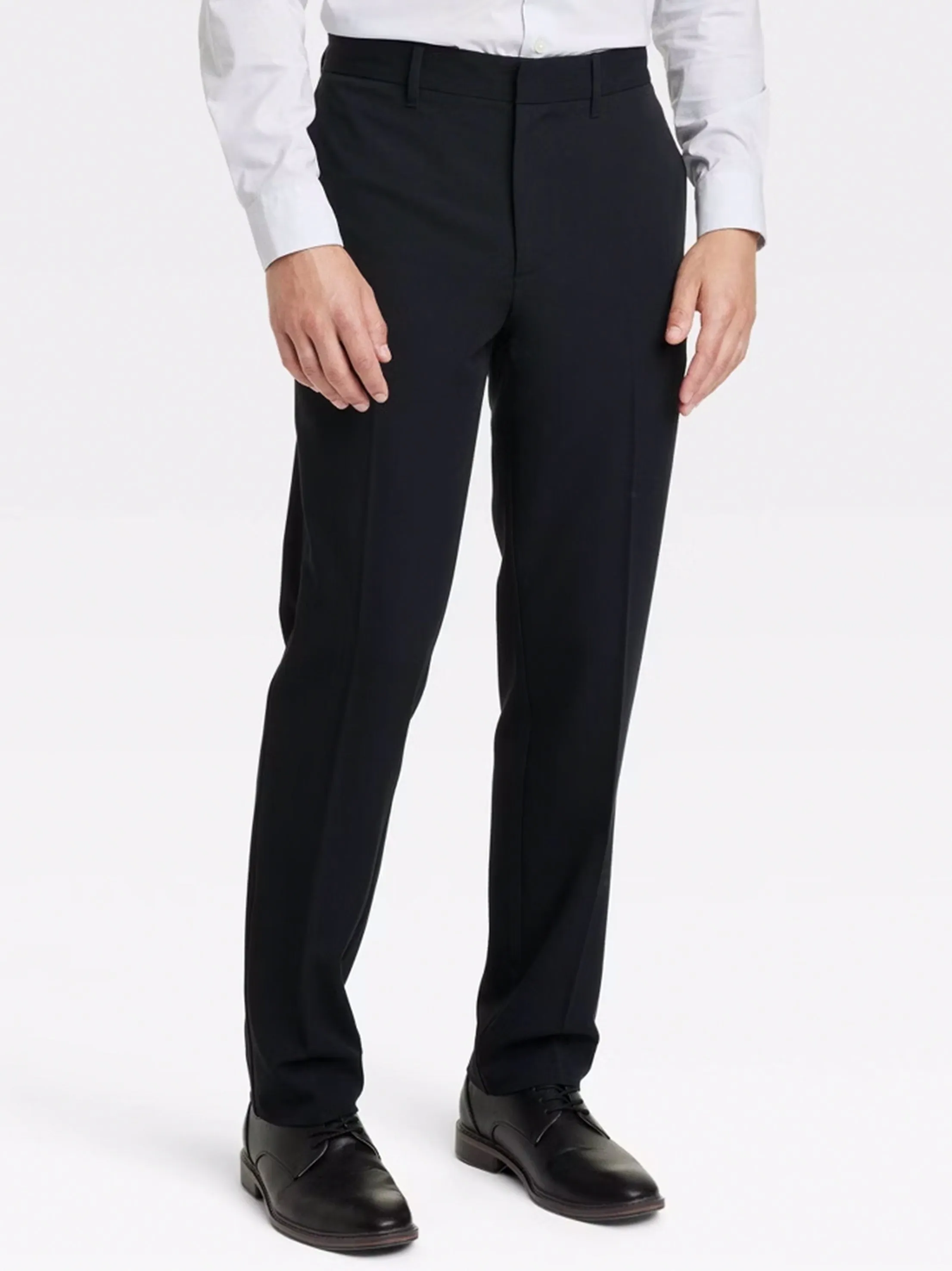 Men's Plain Classic Pants,Black