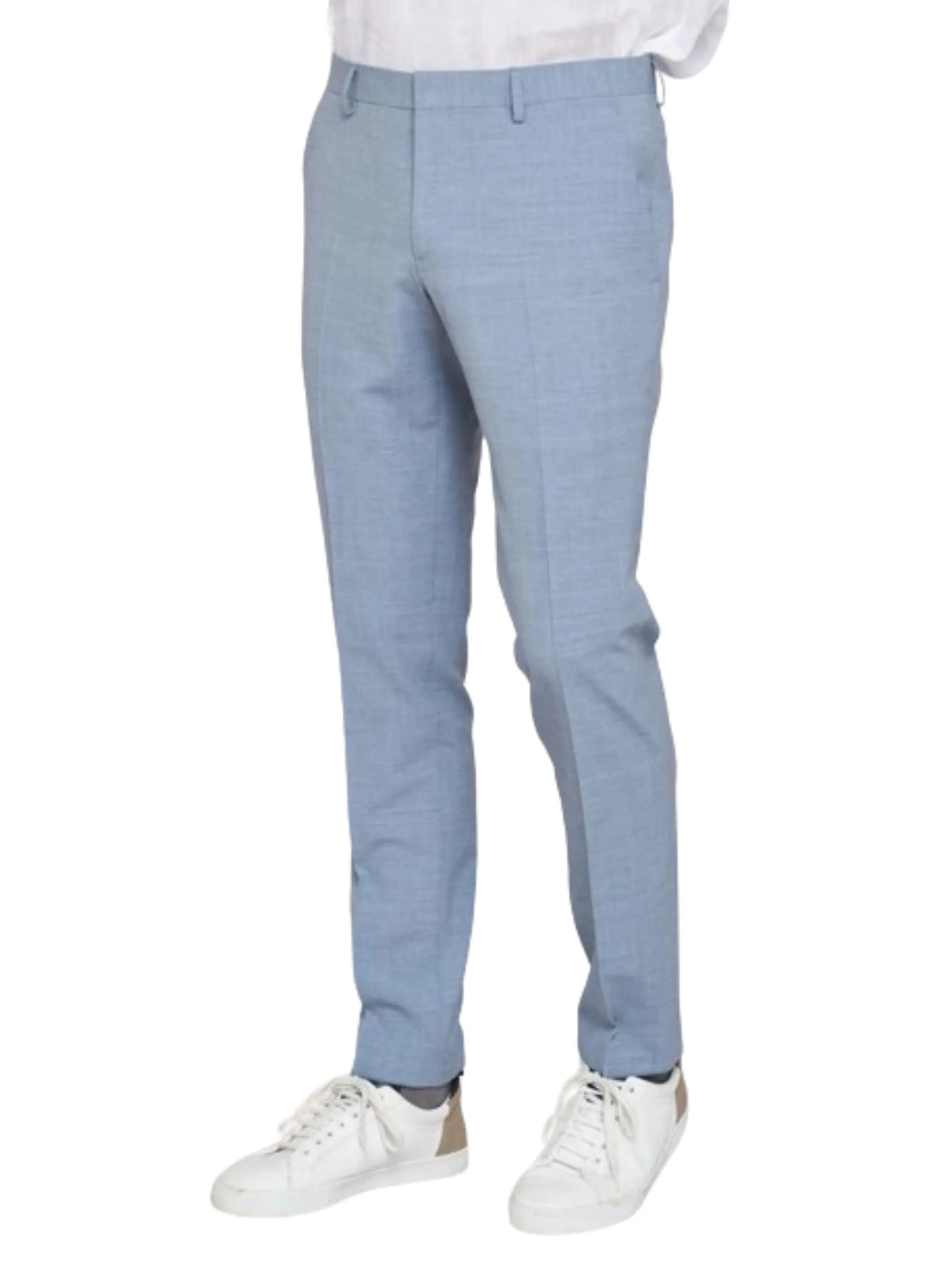 Men's Textured Pants,Blue