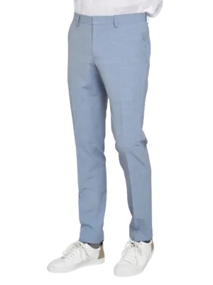 Men's Textured Pants,Blue