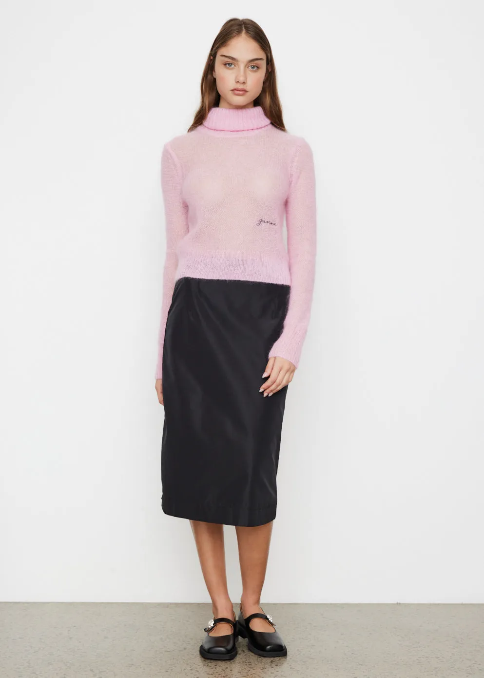 Mohair Highneck Sweater