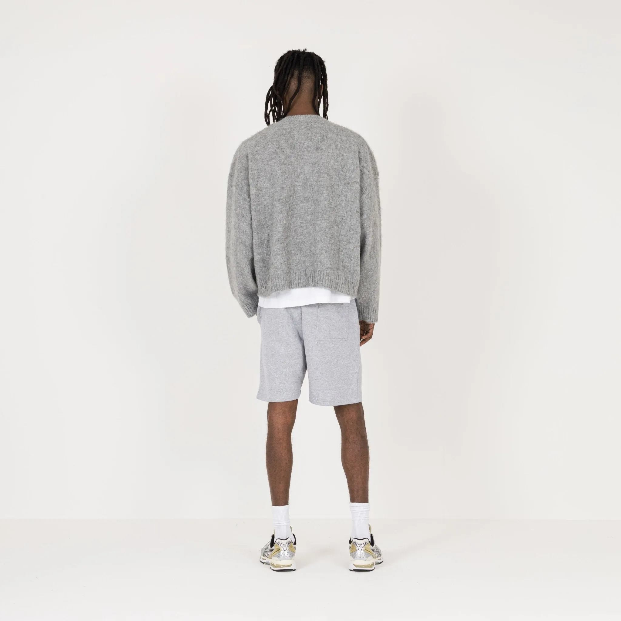 Mohair Sweatshirt - Glacial Grey