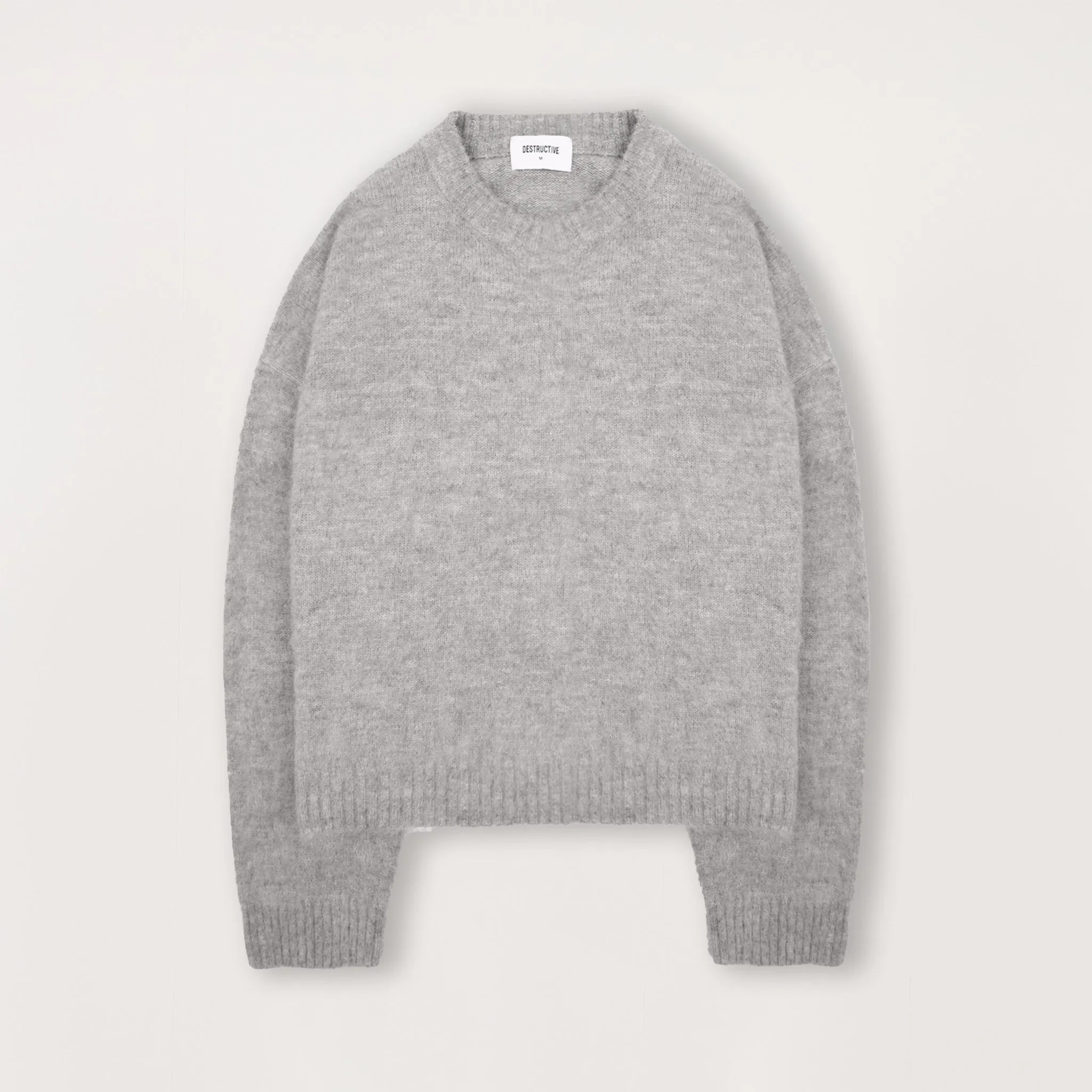Mohair Sweatshirt - Glacial Grey