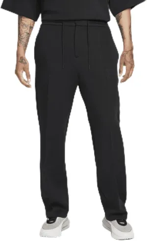 Nike Sportswear Tech Fleece Reimagined Men's Loose Fit Open Hem Sweatpants (Black/Black, FB8163-010) Size XX-Large