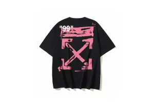 Off-White - Printed 'Impressionism' Black T-Shirt