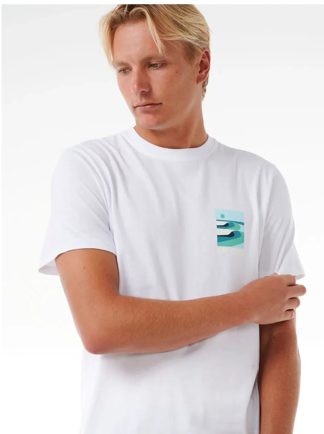 Ripcurl Surf Revival Lined Up Tee