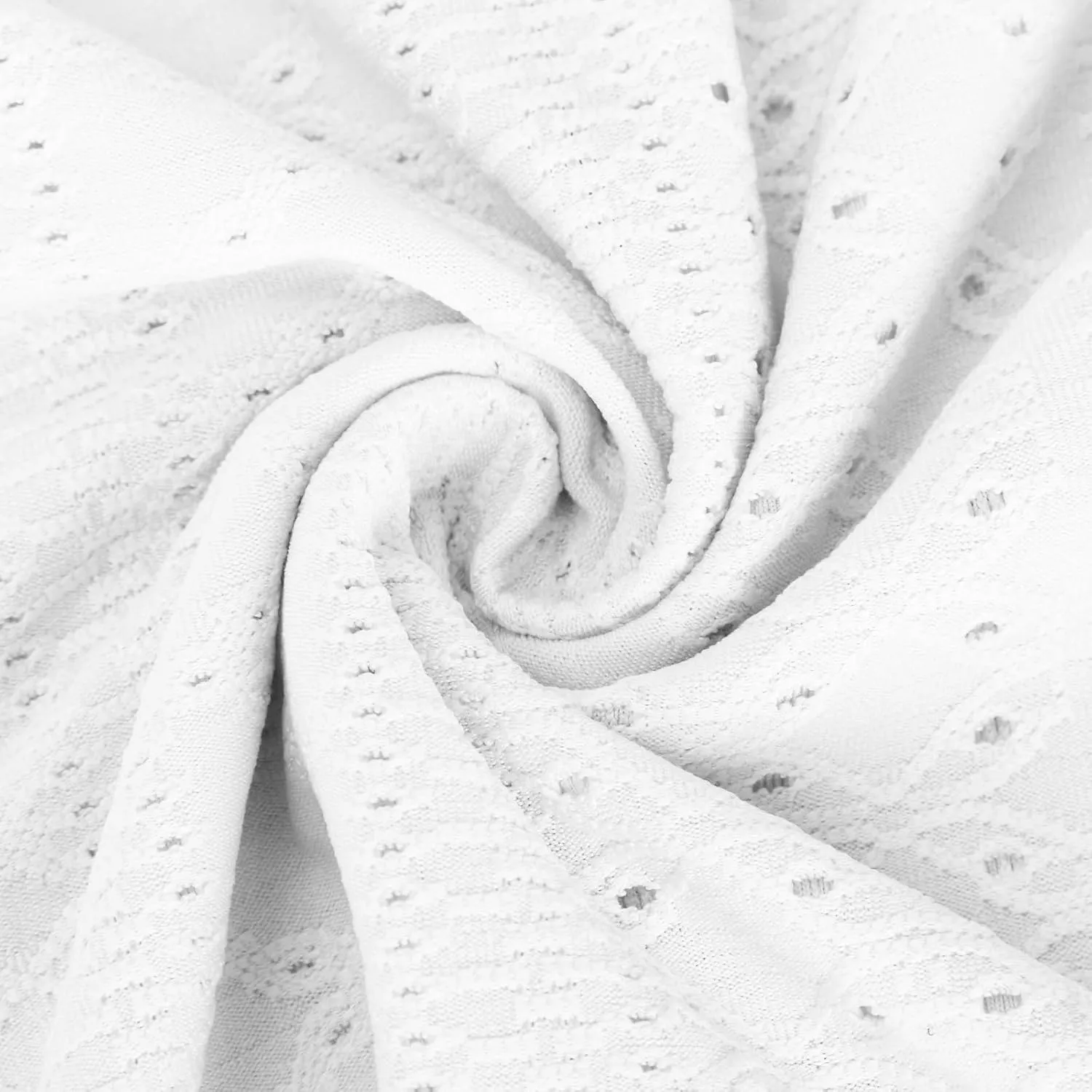 Summer Eyelet Dresses for Women 2025 Trendy Short Sleeve Long Maxi Dress Casual Button V Neck Beach Sundresses