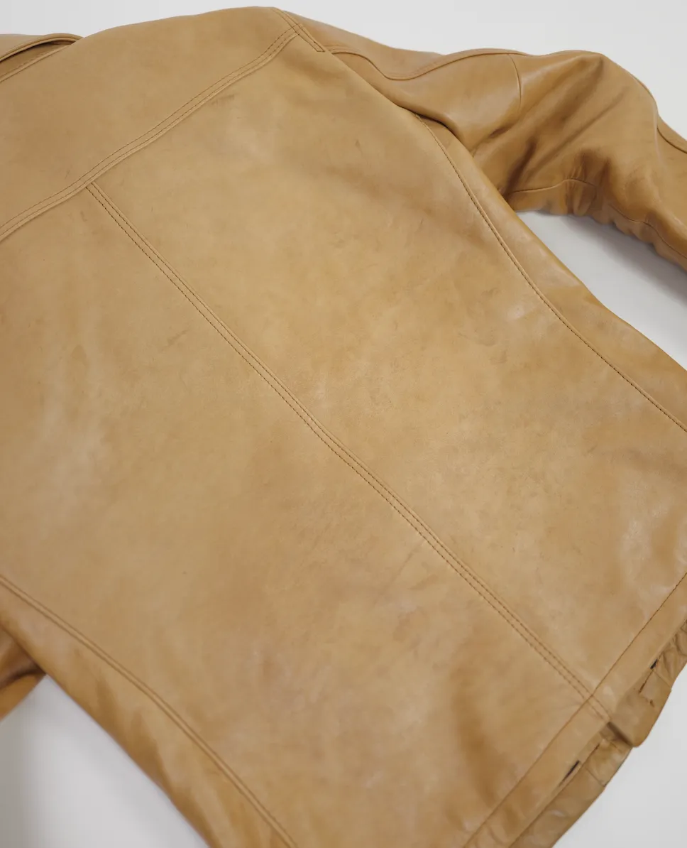 The Shop Vancouver Scar Kakishibu Horsehide Chore Shirt