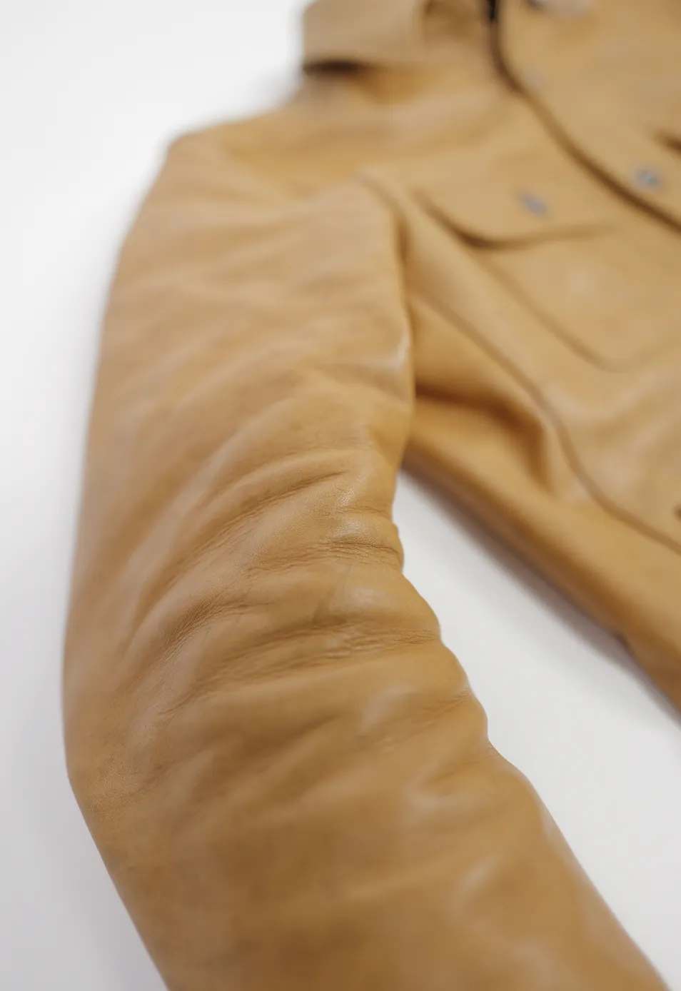 The Shop Vancouver Scar Kakishibu Horsehide Chore Shirt