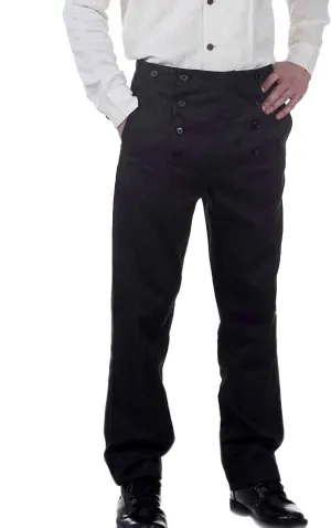 ThePirateDressing Steampunk Victorian Cosplay Costume Architect Men's Pants Trousers