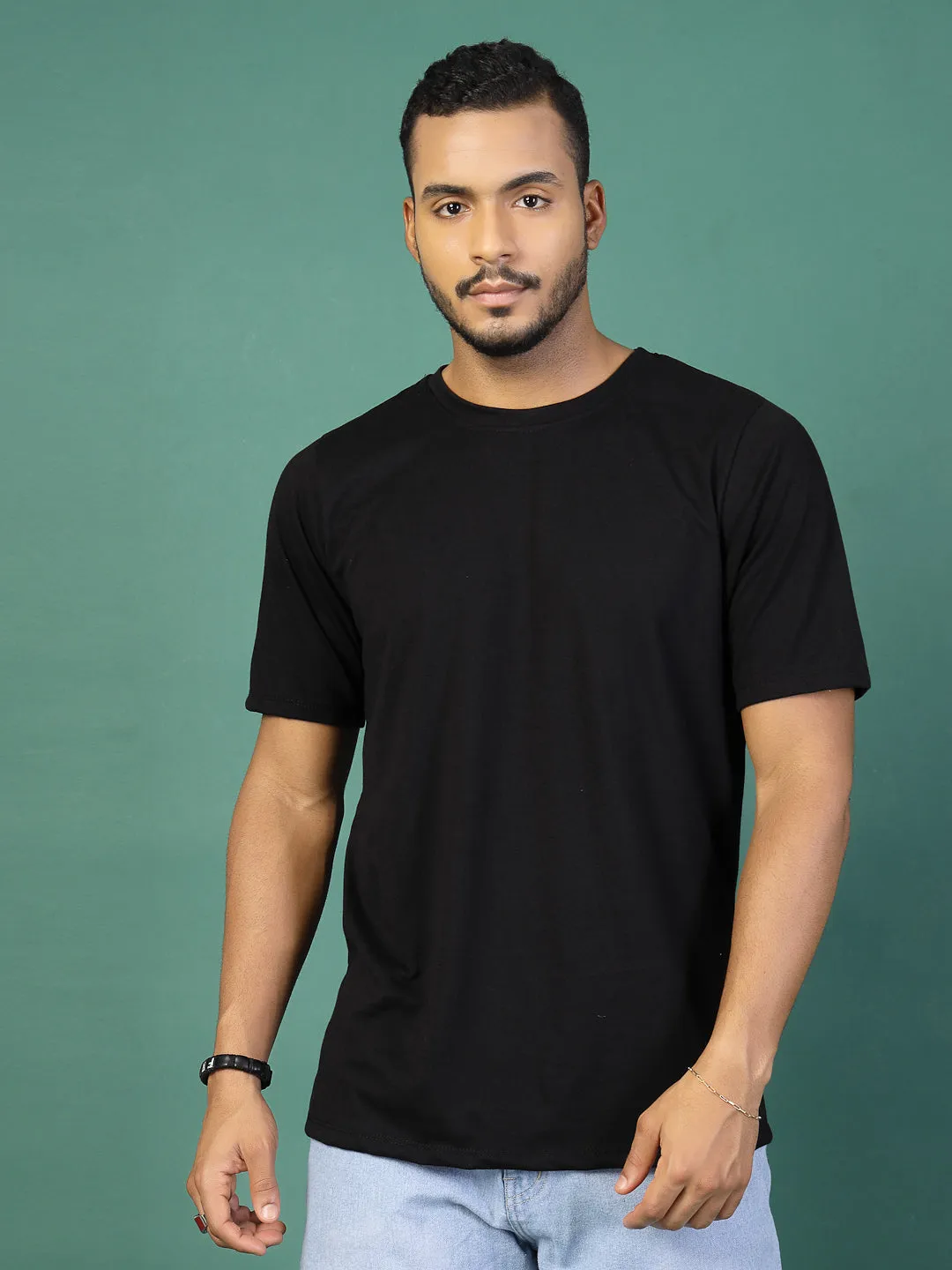 Trendy Oversized Round Neck T-Shirt