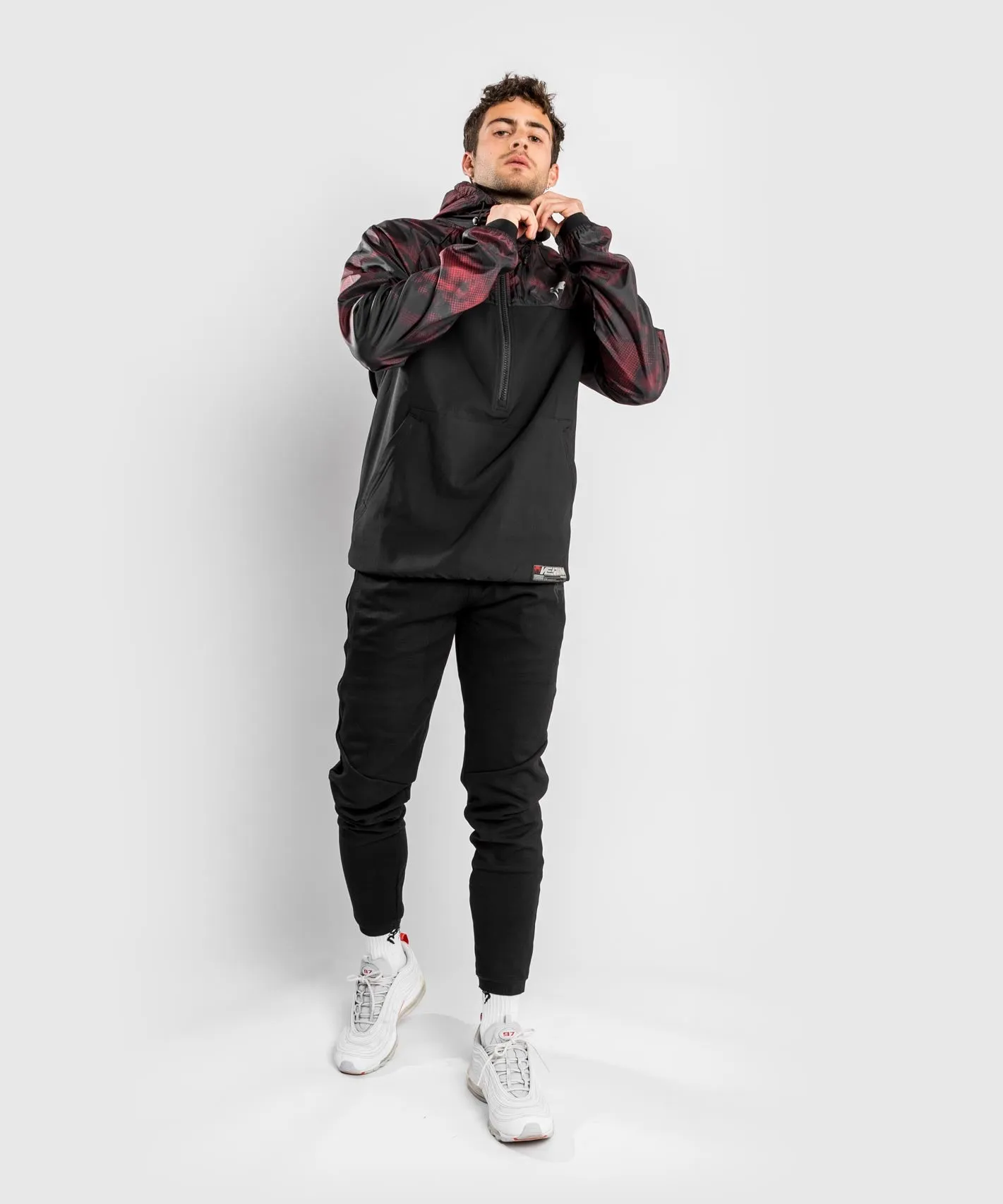 Venum Laser XT Hoodie - Black/Red
