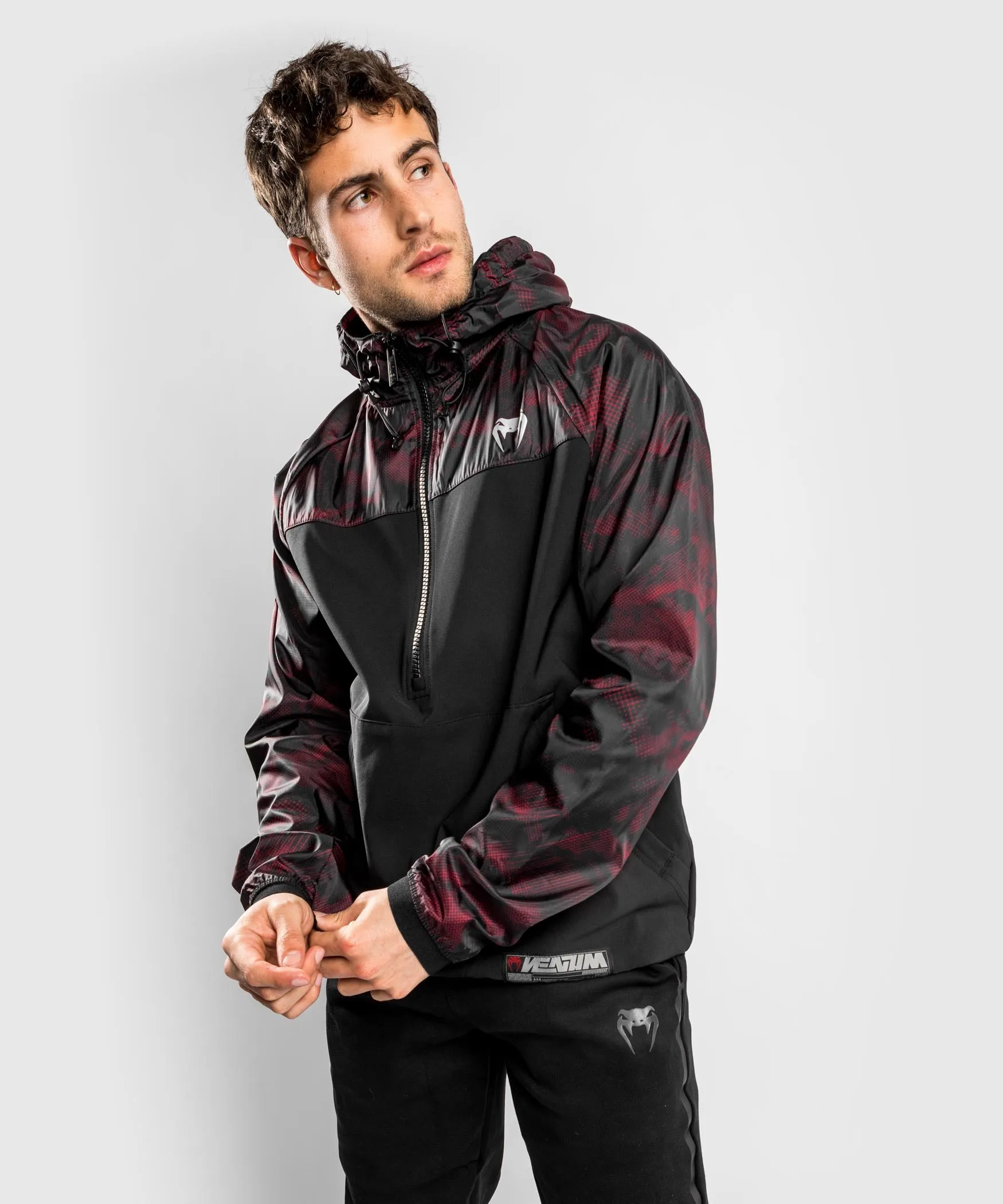 Venum Laser XT Hoodie - Black/Red