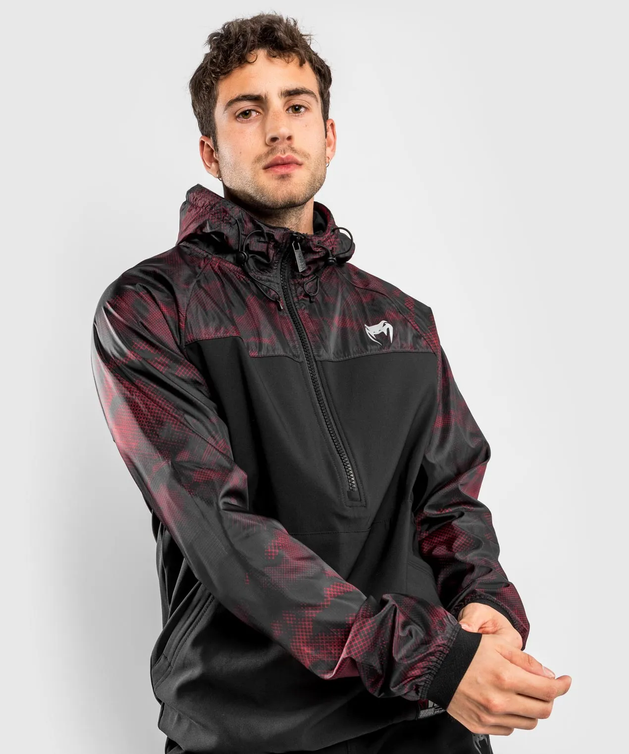 Venum Laser XT Hoodie - Black/Red