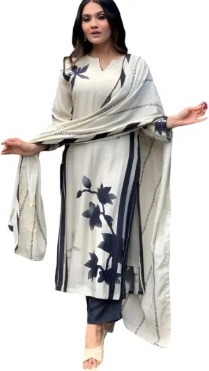 Women Anarkali Dress, Alia cut kurti, Salwar suit pant and Dupatta 3pc set for women kurti dress