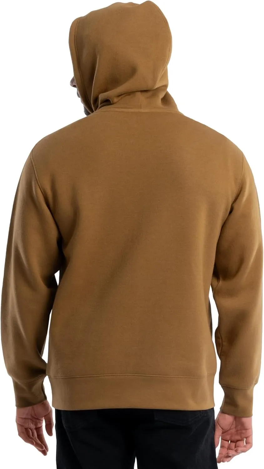 Wrangler Men's Pullover Hooded Sweatshirt with Front Pouch Pocket