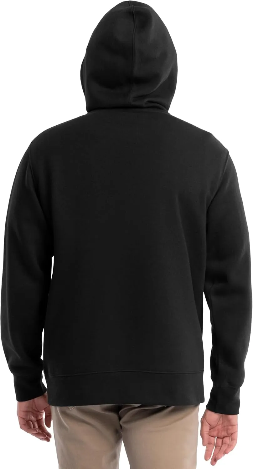 Wrangler Men's Pullover Hooded Sweatshirt with Front Pouch Pocket